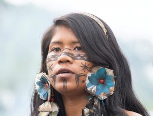 Brazilian native young woman